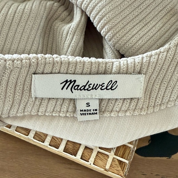 Madewell Collette Corduroy Drapey Top - Picture 9 of 10
